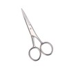 2-Piece Stainless Steel Beard Scissors Set Precision Trimming Shears for