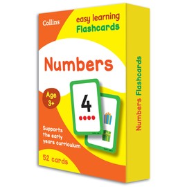 Numbers Flashcards: Ideal for home learning (Collins Easy Learning Preschool)
