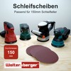 Woltersberger Sanding Disc, 150 mm, Gold, Green, Red