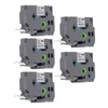 Label Maker Tape 18mm Width 8M Length Black On White