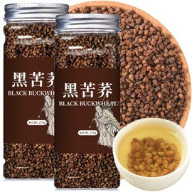 Wanhua Hall Black Buckwheat Tea 540g/19oz Herbal Tea Roasted Buckwheat Pure Natural No Additive Organic Tea Caffeine Free黑苦荞 苦荞茶