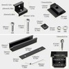 Anbte Solar Panel Mounting Brackets, Included 10 x 4.72 in