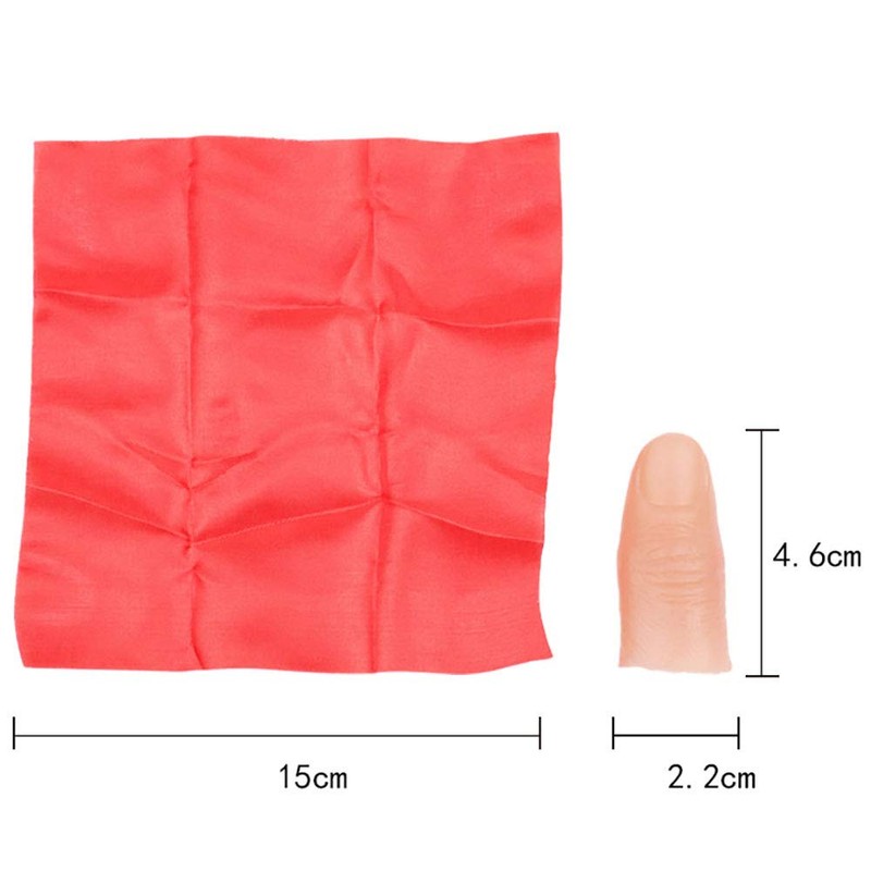 【Magic Tricks】Vanishing Silk - Silk Disappearing Magic Prop for Stage