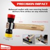 Goldblatt Laminate Wood Flooring Installation Kit with Reinforced Double-Faced Mallet,
