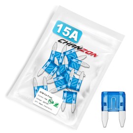 Chanzon 10pcs ATM 15A APM (Mini) Blade Fuse 15 A Fast Blow