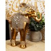 Feng Shui Royal Gold Ornate Design With Crystals And Glitters