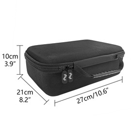 Musiin Hard Shell Case Compatible with SSL2 MKII and SSL2+ MKII interfaces Audio Interface Cover, Protective Travel Case (Black)