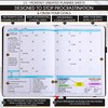 Life Planner - Undated Deluxe Weekly and Monthly Planner, a