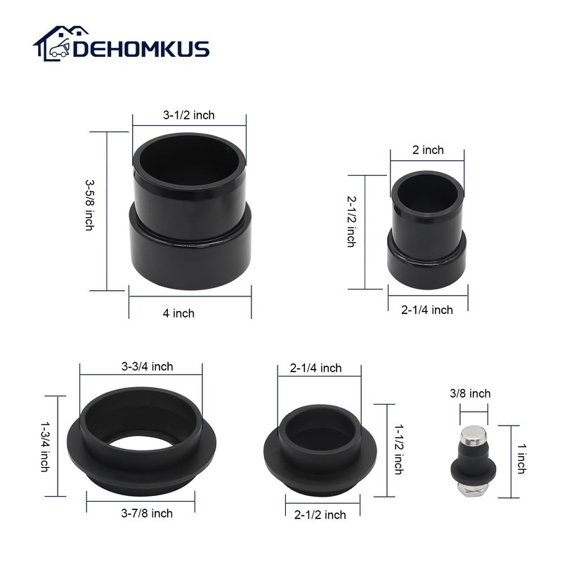 DEHOMKUS Universal RV Holding Tank Installation Fittings Kit - Compatible