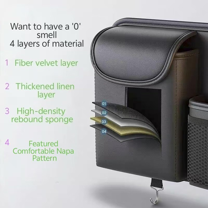 faccaibbg Multifunctional storage bag, can hold tissues, mobile phones, water