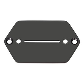 Dopro Electric Guitar Pickup Selector Switch Plate Control Cover Plate with Blade Slot for Contemporary/Marr Jaguar Black