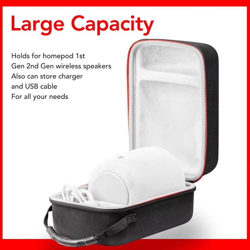 Bluetooth Speaker Travel Case Waterproof Hard Shell Portable Speaker Carry