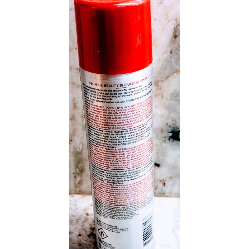 Cristophe Professional Dry Conditioning Spray. 4.25 Oz