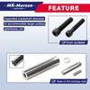 Engine Pulley Crank Shaft Sleeve Adapter Extended 1" to 1