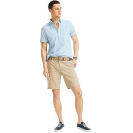 Nautica Men's 10-inch Deck Shorts, Khaki, 42