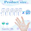 250 Pcs Mini Pipetas para Flan,4ML Goteros Pipetas para Postres