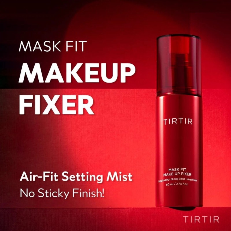TIRTIR Mask Fit Make-up Fixer, 24H Long Lasting Makeup Finishing
