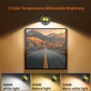 Wireless LED Spotlight 2 Pack, Rechargeable Uplights Picture Lights with