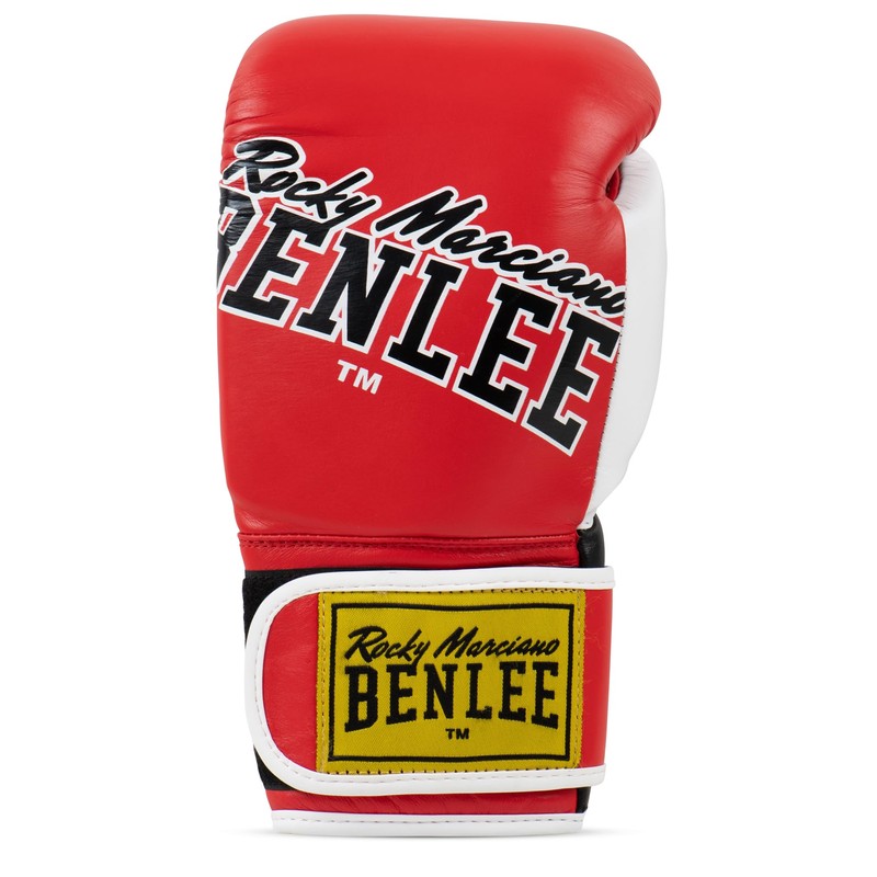 Benlee Boxing Gloves Leather Bang Loop 12 oz Red/Black