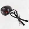 Front Gloss Black Bullet Smoked Turn Signals For Harley 2004-2013