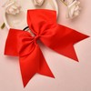 Red Cheer Hair Bows Cheerleading Hair Bows Ties for Women