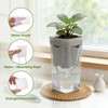 Warmoor 20 Pack 2 Inch Mini Self Watering Pots for
