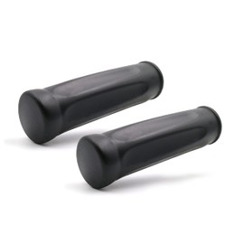 Design61 2 x Universal Handgrip Wheelbarrow Handles 24-25 mm Elastic in Black