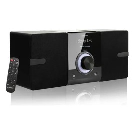 Micro Sistema Estéreo Lonpoo Lp-886 Cd Bluetooth 30w Fm Usb Negro
