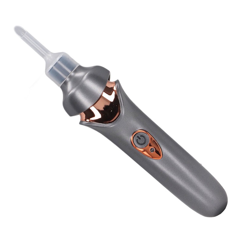 Electric Ear Vacuum Cleaner with LED Light Soft Tip USB