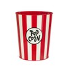 balvi Rubbish Bin Popcorn Colour Red and Beige The Crumpled