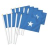 25 PCS Somalia Handheld Small Flag, Somali Hand held Mini