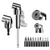 105° Angle Screwdriver Attachment Adapter, Versatile Degree Angle Bit Holder