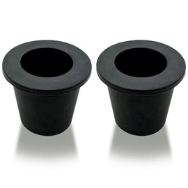 Tenndar Patio Table Umbrella Hole Ring Plug Cone Wedge Holder - Suitable for 1.5in 38mm Outdoor Beach Umbrella for Picnic Table Weighted Base Stand Yard Patio Accessories(2 Pack)
