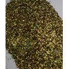 Mardi Gras Gold Metal Flake Chunky Glitter .025 .015 Mix