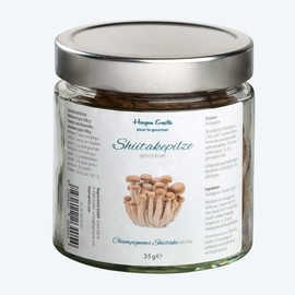 Hagen Grote Shiitake Mushrooms 35g Jar Ideal for Asian Food