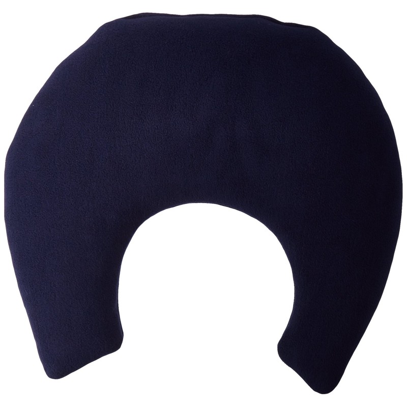 Hermell ProductsBuckwheat Neck Pillow, Navy