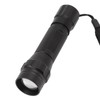 LED Flashlight White Light Battery Powered Aluminium Alloy Retractable Zoom