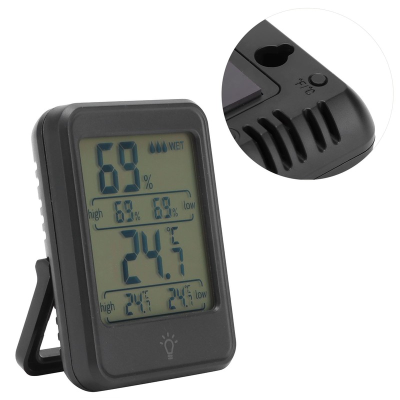 MC41 Thermometer Hygrometer Digital Temperature Humidity Meter Tester with LCD