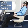 Airplane Foot Hammock, Comfortable Foot Hammock for Plane Travel, Adjustable