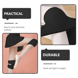 Gatuida 1pair Knee Brace Wraps Breathable Support for Dance Sports and Fitness Knee Cushion for against Injuries and Strains for Running Volleyball and More