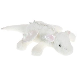 Apricot Lamb Lying Dragon Plush Toys for Children, Large Soft Cute Cuddly Toy for Baby Girls and Boys, Fluffy Lying Dragon White 50 cm