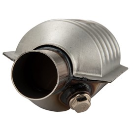 PHILTOP Catalytic Converter Stainless Steel Shell Fits 2" Universal Inlet/Outlet Catalyst Convertor (EPA Complaint)