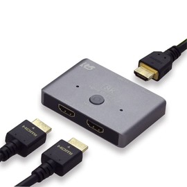 RS-HDSW21-8K HDMI Switcher, Supports 8K60Hz/4K120Hz, 2 Input, 1 Output