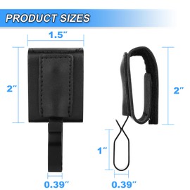 Cosmos Lightsaber Belt Clip Hilt Belt Holder Lightsaber Waist Holster Lightsaber Clip for Attaching Lightsaber Hilt to Belt -, Black, For 2" Belt Wide