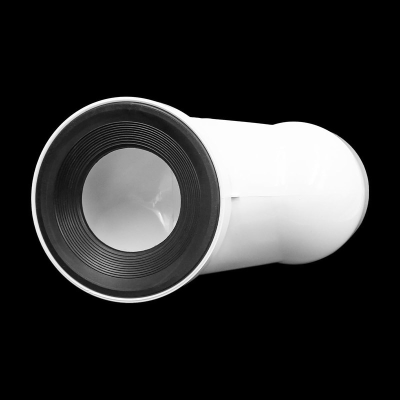 Hsthe Sea 100mm PVC Toilet Offset Misaligned Toilet Bowl Connector