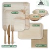 Leafyglo Palm Leaf Party Pack | Dinner Set for 25