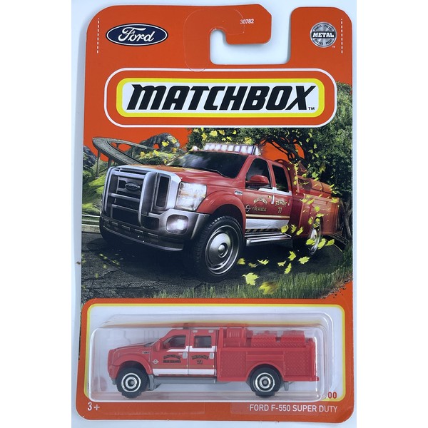 Matchbox - Ford F-550 Super Duty [red] - Rescue #