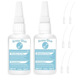 INNOVAYOU Arrow Glue 60g, Strong Fast Curing Fletching Glue, Arrow Insert Adhesive for Fletching Vanes, Feathers and Inserts, Perfect for Aluminum, Carbon and Wooden Shafts