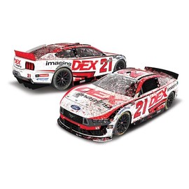 Lionel Racing Harrison Burton 2024 Daytona First Cup Series Race Win / 100th Wood Brothers Team Win ARC Diecast Car 1:24 Scale