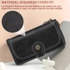 Cartera para Mujer Gran Capacidad, Trifold Clip Monedero para Tarjeta